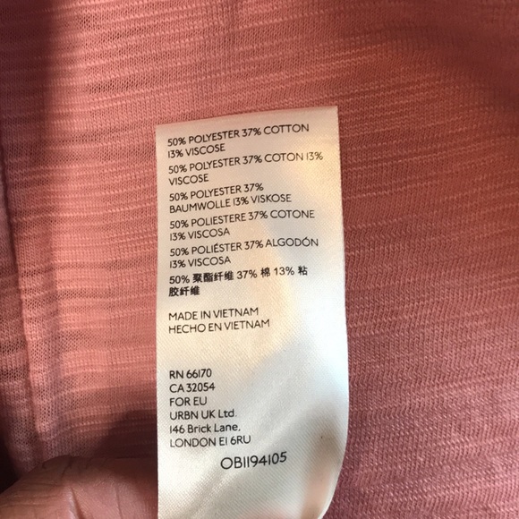 Free people long ruffled sleeved t shirt size M - Picture 8 of 9